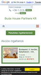 Mobile Screenshot of budahouse.hu